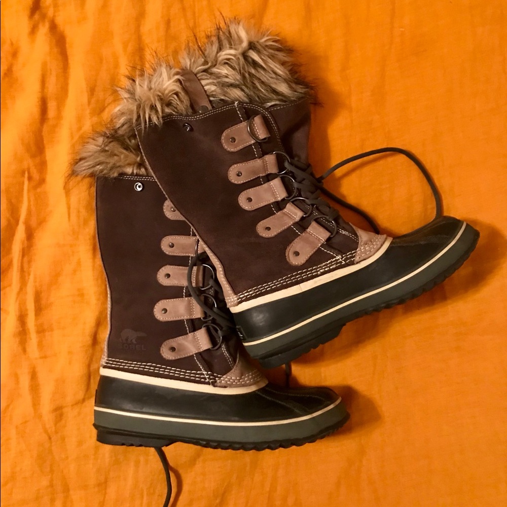 SOREL Joan Of Arctic Waterproof Winter Boots Sz 10